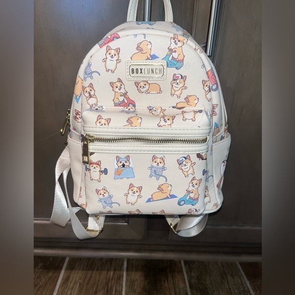 box lunch Handbags - Box Lunch Corgi mini backpack